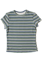 Striped Ribbed Tee