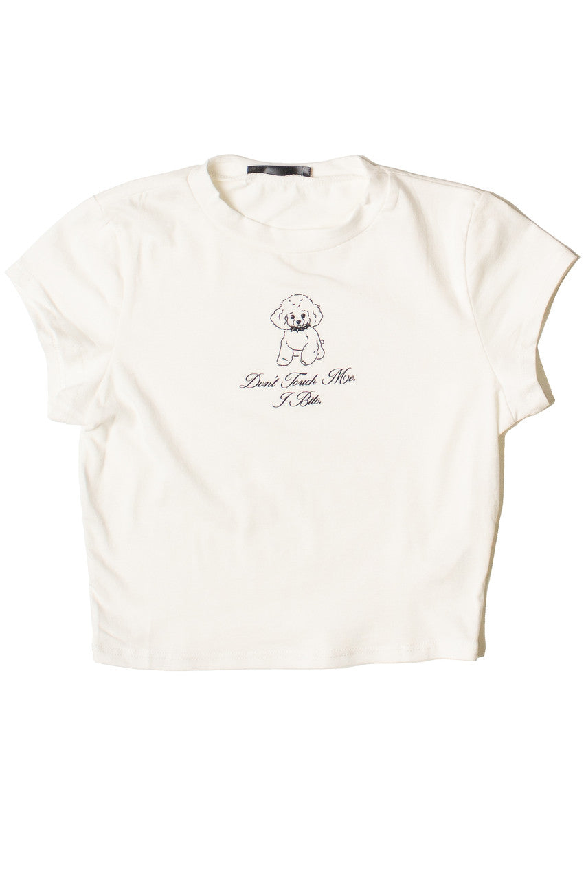 Don't Touch Me I Bite Baby Tee – Ragstock