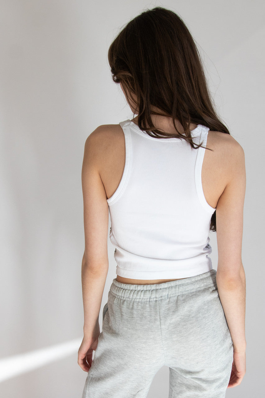 Hook & Eye Side Tank Top