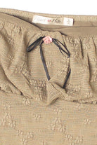 Milkmaid Rosette Bow Long Sleeve Top