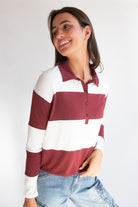 Long Sleeve Rugby Polo Tee