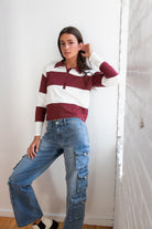 Long Sleeve Rugby Polo Tee