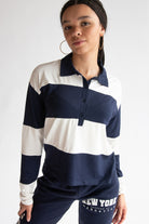 Long Sleeve Rugby Polo Tee