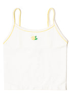 Embroidered Fruit Seamless Tank Top