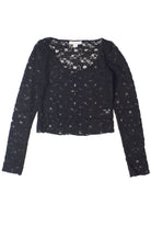Rose Bud Lace Long Sleeve Top
