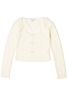 Rose Bud Lace Long Sleeve Top