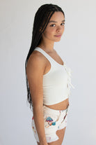 Bow Front Seamless Tank Top