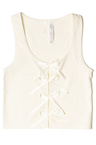 Bow Front Seamless Tank Top