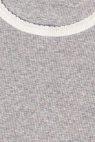 Scallop Edge Ringer Tee