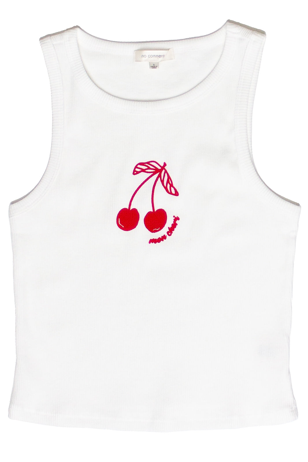 Mon Cheri Ribbed Tank Top