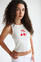 Mon Cheri Ribbed Tank Top