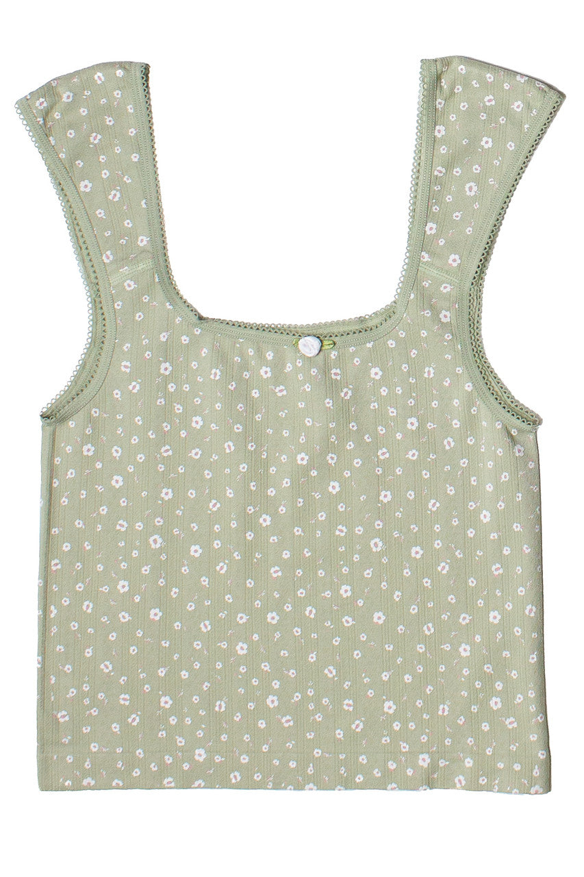 Ditsy Floral Seamless Tank Top