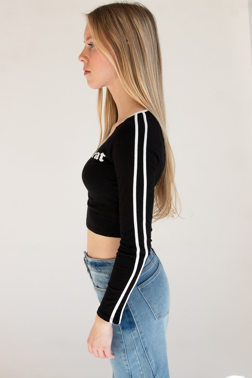 Brat Long Sleeve Sporty Tee