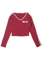 Brat Long Sleeve Sporty Tee