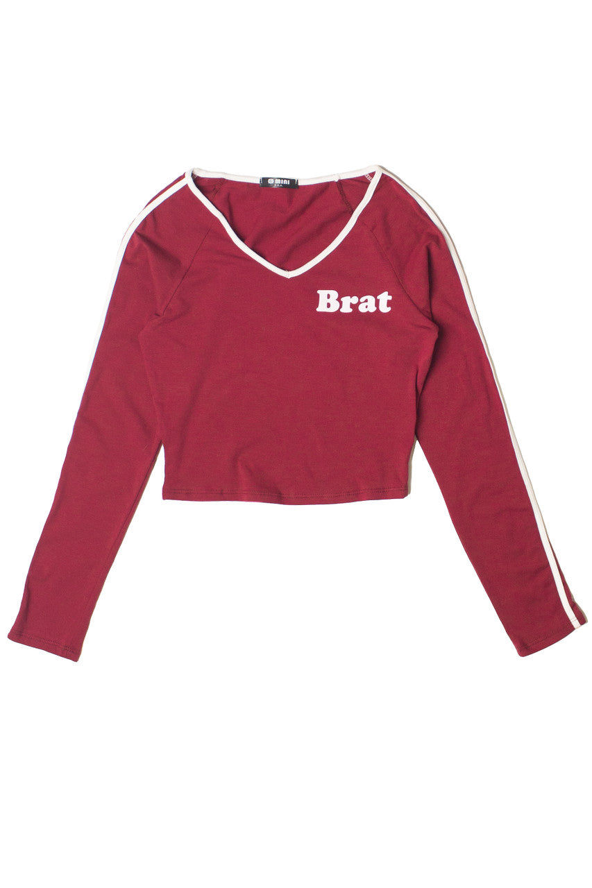 Brat Long Sleeve Sporty Tee