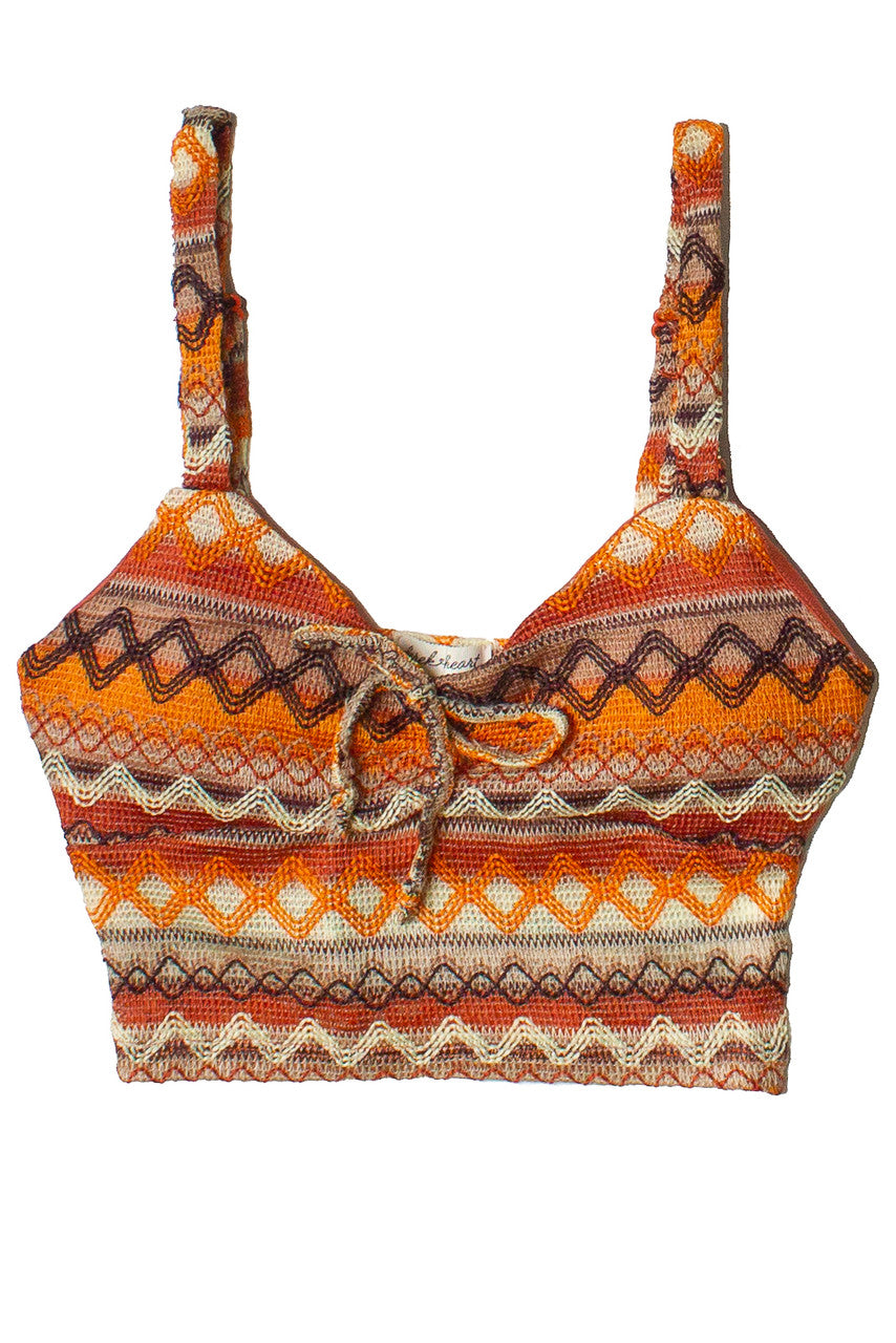 Zigzag Stripe Knit Tank Top – Ragstock
