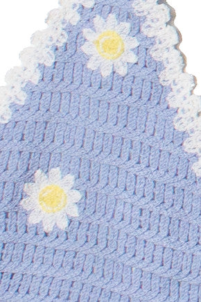 Daisy Crochet Halter Top