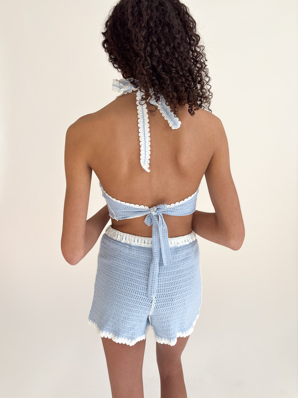 Daisy Crochet Halter Top