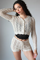 Diamond Knit Cardigan