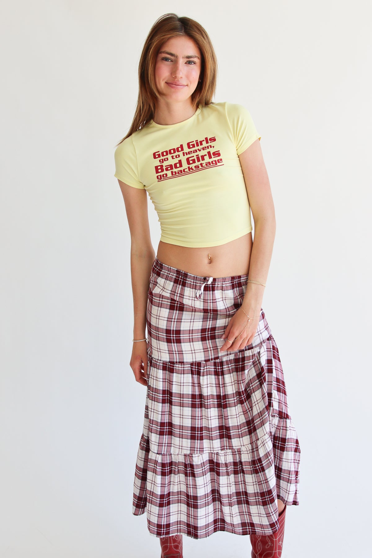 Bad Girls Go Backstage Tee