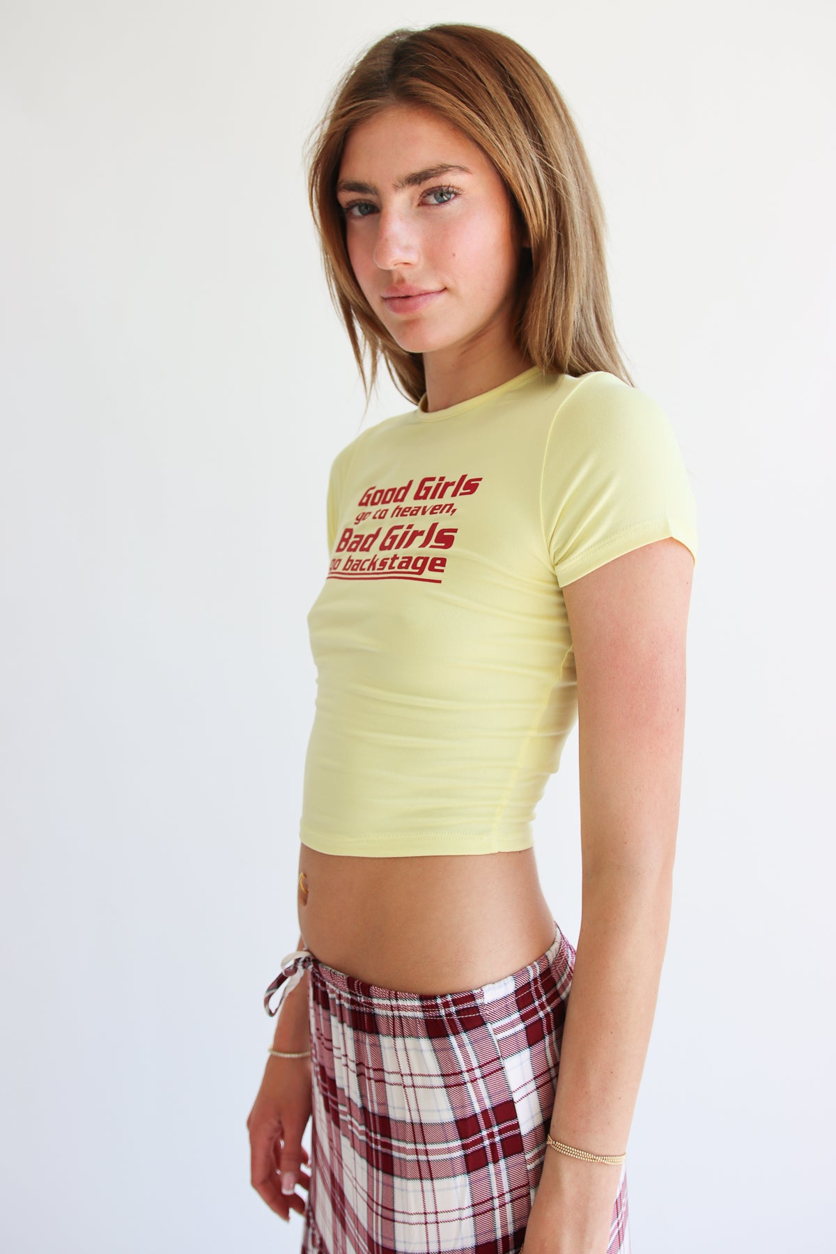 Bad Girls Go Backstage Tee