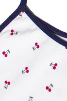 Seamless Cherry Print Ringer Cami