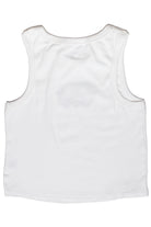 Patch Crop Tank Top White Back