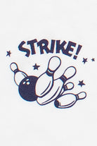 Bowling Graphic Ringer Tank Top