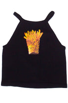 Hot Fries High Neck Seamless Tank Top