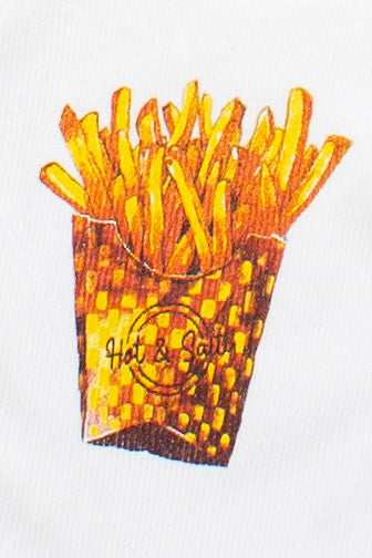 Hot Fries High Neck Seamless Tank Top