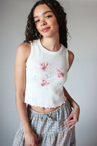 Lilies & Butterflies Tank Top