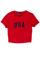 America Patch Baby Tee