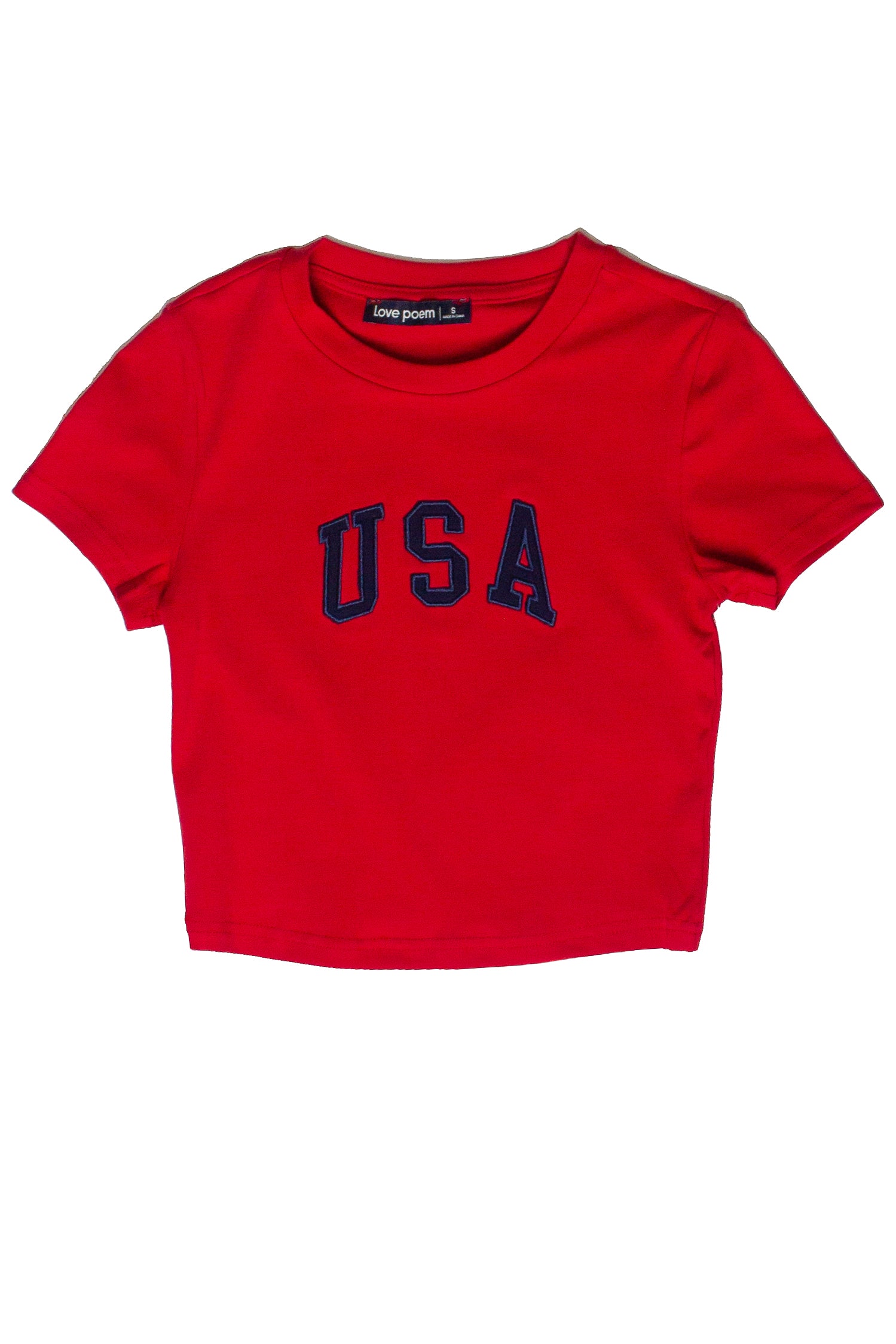 America Patch Baby Tee