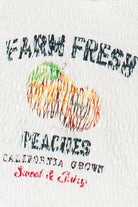 Farm Fresh Peaches Shirred Tank Top