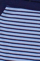 Contrast Trim Striped Tank Top