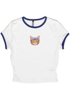 Workout Kitty Ringer Tee