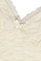 Wavy Textured Peplum Cami