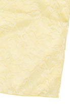 Lace Sweetheart Tank Top - Yellow