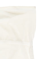 Tassel Fringe Mesh Tube Top - Ivory