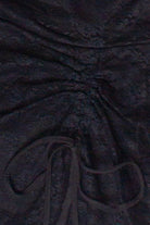 Floral Lace Ruched Tube Top