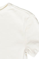 Seaside Beaded Patch Baby Tee - White
