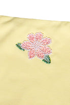 Beaded Flower Tube Top