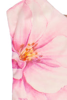 Tropical Flower Mesh Cami - Pink