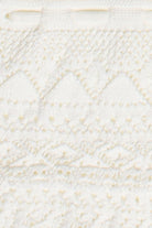 Pointelle Knit Flyaway Tank Top - Ivory