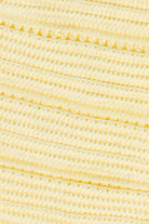 Crochet Flower Halter Top - Yellow