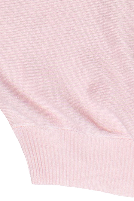 Dolman Short Sleeve Sweater - Pink