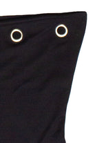Grommet Tube Top - Black
