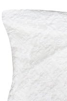 Side Ruched Floral Lace Tube Top - White