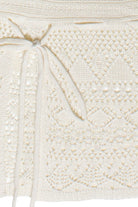 Mixed Open Knit Flyaway Tank Top