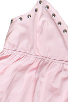 Studded Babydoll Tank Top - Light Pink